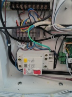 Contrôle électronique de distributeur automatique, boîtier en tôle, câble + contrôleur de bande lumineuse LED couleur, carte de contrôle de température