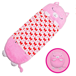 Sac de couchage enfant, oreiller animal, couette pliable anti-coup de pied, <span class=keywords><strong>Happy</strong></span> Napper, dessin animé bébé, hiver, coloré, 100% polyester - Product Image 6
