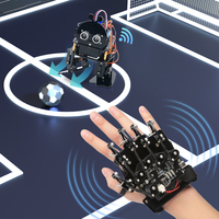 Robotlinking Exosquelette Gants Télécommande réservoir Diy SETM Kit de Robot de Programmation Éducative ESP32 pour Arduino Robot Car Kit
