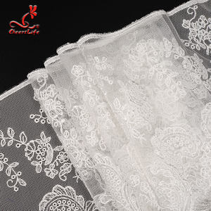 कारखाने आपूर्तिकर्ता उच्च गुणवत्ता अफ्रीकी कढ़ाई फ्रेंच स्विस फीता - Product Image 5