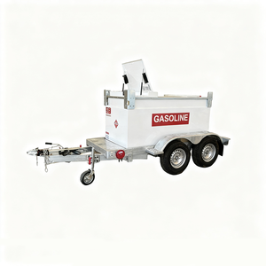 Estación <span class=keywords><strong>de</strong></span> <span class=keywords><strong>servicio</strong></span> móvil montada en remolque con doble pared <span class=keywords><strong>Precio</strong></span> al por mayor 1000L/2000L Tanques IBC Certificado por UL - Product Image 2