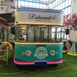 Camión de Comida Móvil Comercial de Acero Inoxidable de 5.5m, Totalmente Equipado, con Cocina para Snacks y Helados, Personalizado de Fábrica EXW - Product Image 4