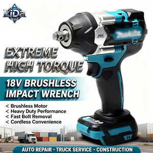 <span class=keywords><strong>Llave</strong></span> de <span class=keywords><strong>Impacto</strong></span> Inalámbrica <span class=keywords><strong>Makita</strong></span> DTW700 de 18V, 700Nm de Torque Máximo, Accionamiento de 1/2'', 4 Velocidades, Luz LED, para Reparación de Automóviles y Fabricación - Product Image 1