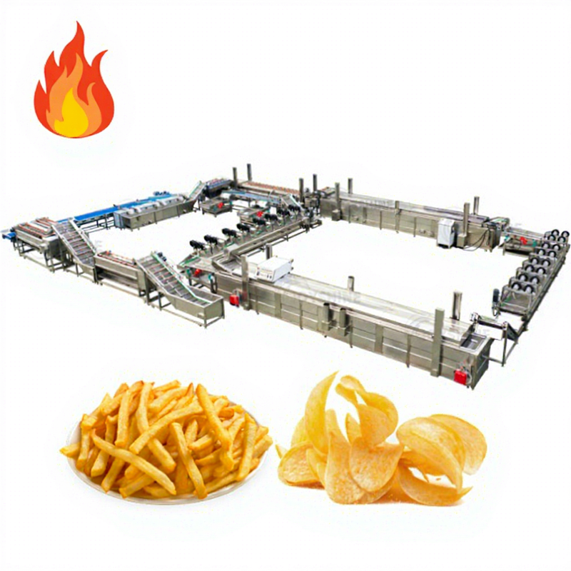 Fully Automatic Electric French Fries Production