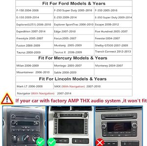 Radio para Auto con DVD y CD para Ford F150 F250 F350 2004-2014 Mustang Edge Explorer Expedition Navigator, CarPlay Inalámbrico, Android Auto, Navegador, Control de Volante - Product Image 3