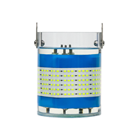 Lampe de pêche sous-marine LED sans fil verte haute luminosité 4000lm 40W IP68 pour attirer les calmars
