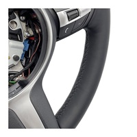 Volant sport en cuir noir avec logo M chauffant pour BMW F30 F32 F10 F20 F07 F01 E46 E60 E90 M3 M6, accessoires de voiture