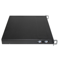 1U 19 pulgadas MIni ITX con montaje en rack de servidor de caso ordenador con pantalla LCD
