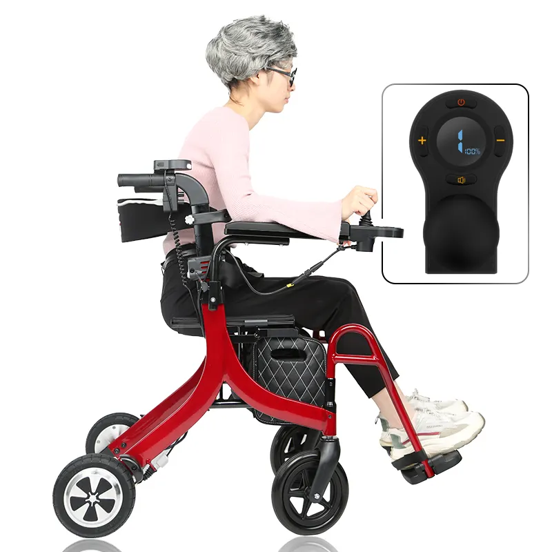 Scooter pliable léger et pas cher de 18.6KG, trottinette pour personnes âgées