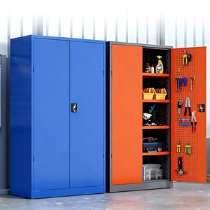 قابل للتخصيص على الطراز الحديث الصلب للخدمة الشاقة ، المعدن المدلفن على البارد لورشة العمل والمرآب ميزة تحميل عالية - Product Image 1