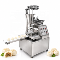 Machine à former des boulettes de raviolis Siopao Baozi de grande capacité, 0-3000 pièces/h, équipement commercial de production de pains vapeur