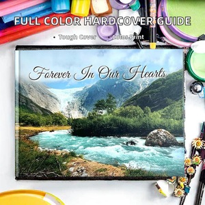 Hardcover reisgids catalogusboekje full colour drukwerk met luxe papier, elegant ontworpen in Guangzhou - Product Image 3