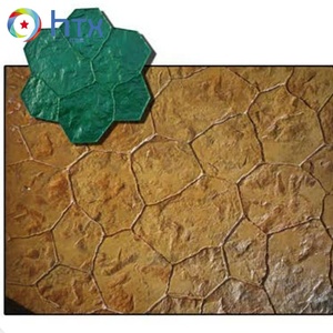 Piedra estampada hormigón <span class=keywords><strong>plantillas</strong></span> patrón caucho hormigón estampado herramientas esteras con mango - Product Image 2