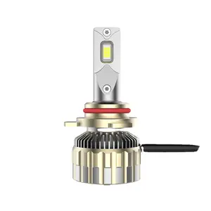 Farol de led para carro, atacado de fábrica direta alumínio aviação 4 lado 6000k 6500lm 65w farol de bicicleta h4 lâmpada c6 csp personalizada para carro led h7