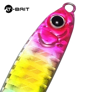 เหยื่อตกปลาเหล็กตกปลาเหล็กยาว7กรัม-25กรัมตะขอตกปลาหลากสีฟ้า - Product Image 5