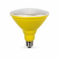 Ampoule LED PAR38 6W E26 E27 B22 IP65 pour éclairage extérieur paysager rouge vert bleu jaune violet pour jardin et arbres