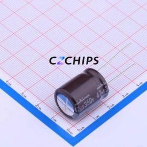 Condensador Electrolítico de Aluminio de Orificio Pasante UCS2V470MHD, Orificio Pasante, D16xL20mm 47uF 20% 350V 540mA-120Hz - Product Image 1