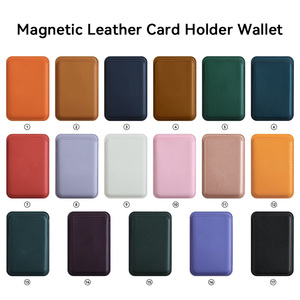 Soportes <span class=keywords><strong>de</strong></span> cuero PU <span class=keywords><strong>de</strong></span> primera calidad para textura <span class=keywords><strong>de</strong></span> teléfono móvil fácil <span class=keywords><strong>de</strong></span> usar tarjeta <span class=keywords><strong>de</strong></span> identificación <span class=keywords><strong>de</strong></span> crédito billetera magnética tarjetero - Product Image 4