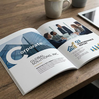 Impresión de Folletos Corporativos, Perfil de la Empresa, Catálogo de Productos, Folleto Profesional, Carpeta de Presentación, Material de Marketing, Folleto Plegable