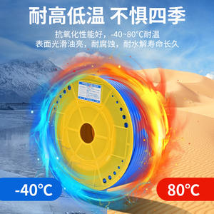 สายลมอัดอุตสาหกรรม PE 8*5 ทนการกัดกร่อน ยืดหยุ่น ท่อลมสำหรับเครื่องอัดอากาศ 8 มม. 4*2.5/6*4/10*6.5/16*12*8 - Product Image 1