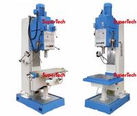 Machine de perçage verticale SUPERTECH Z5025 avec engrenage et moteur 220V, vitesse de perçage personnalisable