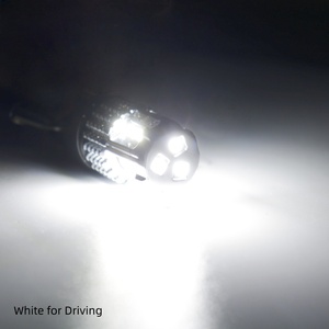 หลอดไฟ LED 1156 P21W สำหรับรถยนต์ VW Golf <span class=keywords><strong>7</strong></span> Polo 6R 6C <span class=keywords><strong>Audi</strong></span> A3 8V ไฟถอยหลัง Canbus ขนาด 1:1 ไม่มีข้อผิดพลาด 7506 BA15S สีขาว ขายส่ง - Product Image 2