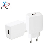 Chargeur mural USB universel 5V 2A avec prise EU/US, adaptateur secteur 10W AC/DC pour téléphone (Afrique du Sud, UE, États-Unis)