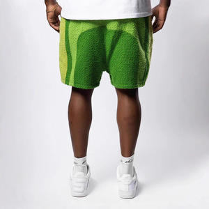 กางเกงจ็อกเกอร์ทรงหลวมสไตล์สตรีทแวร์สำหรับผู้ชาย ผ้าฝ้าย 500gsm ไม่ยับง่าย สวมใส่สบาย ทรงเข้ารูป ลายสก็อต กางเกงขาสั้นทรงทีเลอร์ - Product Image 4