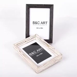 Giá tốt thông gỗ MDF khung hình với Mat tự nhiên mô hình bằng gỗ khung gỗ - Product Image 5