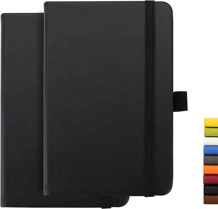 A6 Pocket Size Journal Notebook with 1 Inner Pocket Customizable Wholesale Pocket Diary Writing Notebook