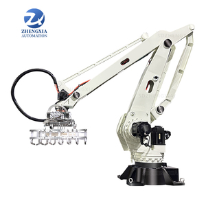 Cartons Zhengxia Automatic Robot Palletizer Machine Palletizing Packaging Line <b>Stacking</b> Bags Stacker Palletizer Robot Bag - Product Image 2