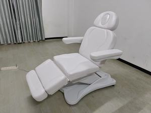 Noir moderne multifonctionnel électrique beauté lit pliable lit de tatouage chaise de chirurgie rotative 3/4 moteurs <span class=keywords><strong>pour</strong></span> Salon de beauté - Product Image 6