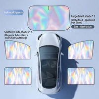 Großhandel Auto-Sonnenschutz für Vorder- und Heckscheibe, Glasdach mit Schiebedach, Reflektierende Abdeckungen, Faltbare Windschutzscheibe, Auto-Zubehör