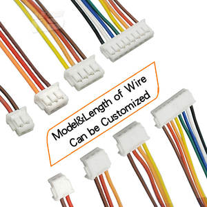 1,5 мм шаг разъем настраиваемые jst расширение zh zhr разъем de на возраст 2, <span class=keywords><strong>3</strong></span>, 4, 5, 6, 7, 8, 10, 13 штифта белый женский жгут проводов кабель с разъемами - Product Image 3