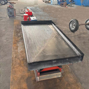 Sudan Gold/Chrom/Baryt Erz Aufbereitung anlage Mineral Separator Fiberglas Schüttelt isch zu verkaufen - Product Image 3