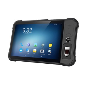 Ips Màn Hình Bàn Phím Sinh Trắc Học Vân Tay NFC Đọc Nhà Máy Công Nghiệp Gồ Ghề 4 + 64G Tablet PC - Product Image 2