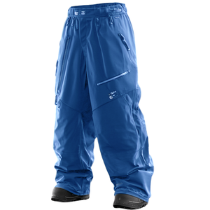 Pantalones de esquí personalizados OEM para hombre, pantalones de nieve holgados impermeables a prueba de viento, pantalones de esquí - Product Image 1