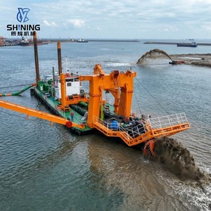 Draga a Suzione a Basso Costo, Imbarcazione per Dragaggio di Sedimenti Costieri per la Ristrutturazione delle Coste nel Sud-Est Asiatico - Product Image 1