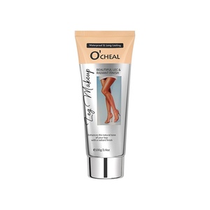 Ocheal 100g Cuidado de las piernas Crema de belleza Hidratante a base de hierbas a prueba de agua Corrector transfronterizo sin fragancia para el tono de la piel Bronceado corporal - Product Image 5