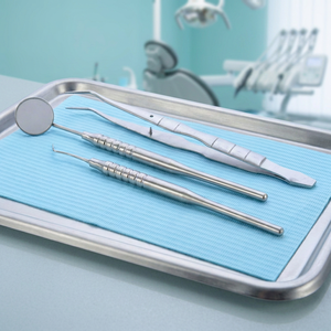 Kit d'examen dentaire, kit d'hygiène de base, pince, miroir, sonde, kit de nettoyage dentaire, ensemble de 3 pièces, instruments chirurgicaux dentaires - Product Image 5