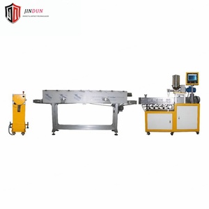 เครื่องอัดรีดแบบสกรูคู่สำหรับเม็ดพลาสติกมาสเตอร์แบทช์ ควบคุมด้วยระบบ PLC ของ SIEMENS พร้อมระบบผสมแบบอิเล็กทรอนิกส์ ระบายความร้อนด้วยน้ำ ความแม่นยำสูง - Product Image 3