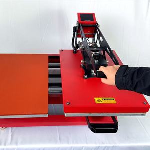 Double Station Manual Magnetic 40x60cm 16x24 Inch High Quality Machine Sublimation Heat Press T-<b>shirt</b> Semi-automatic Heat Press - Product Image 4