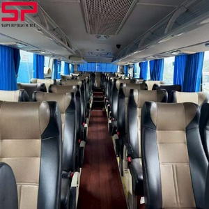 รถบัสโดยสารจงทง 6116 48 ที่นั่ง มาตรฐานไอเสียระดับ 5 แห่งชาติ เครื่องยนต์ไวชัย 300 แรงม้า ระบบกันสะเทือนแบบลมและรีทาร์เดอร์ สำหรับการขนส่งผู้โดยสารทางท่องเที่ยว - Product Image 4