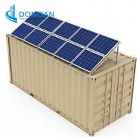 Chambre froide solaire efficace pour le stockage du poisson, conteneur de 20 pieds avec compresseur, congélateur mobile, économe en énergie, qualité supérieure