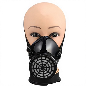 Máscara de gas de seguridad de protección personal Máscara de ventilación oral y nasal de emisión de polvo - Product Image 5