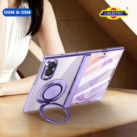 Étui pour Samsung Galaxy Z Fold8 avec verre trempé intégré 360° °   Étui de protection magnétique avec béquille rotative et protection anti-choc
