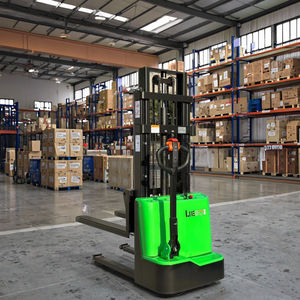 Apilador de montacargas personalizado Carretilla elevadora eléctrica de 1,5 toneladas Apilador de palés eléctrico de 3m Apilador de walkie eléctrico - Product Image 1