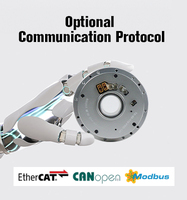 Eje hueco para módulo actuador de articulación armónica ligero para cobot con servomotor integrado con EtherCAT y CANopen