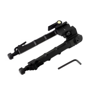 Bípode Táctico Ajustable de Aleación de Aluminio V9, Trípode Bilateral de Bambú Dividido para Caza al Aire Libre - Product Image 3