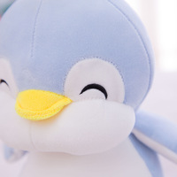 Peluche de pingouin en peluche douce et moelleuse pour enfants, bébés, filles, cadeau de Noël ou d'anniversaire